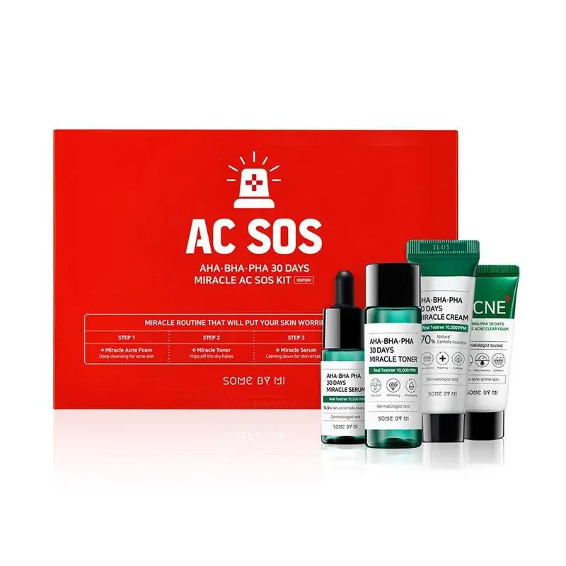 Some By Mi AHA, BHA, PHA 30 Days Miracle AC SOS Kit