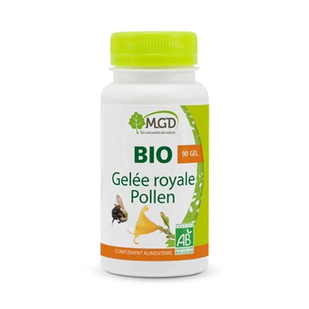 Promo ! Mgd Bio Gelée Royale Pollen 90 Gélules