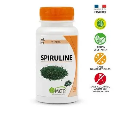 Promo ! MGD Bio Spiruline boite 200 gélules