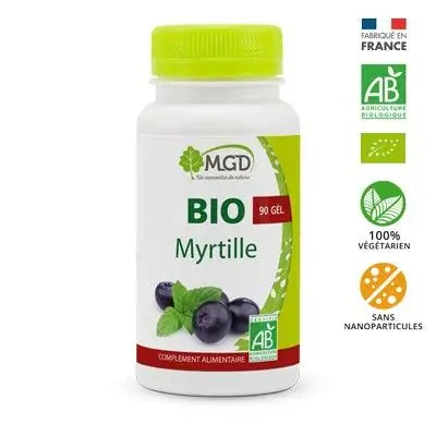 Promo ! MGD bio myrtille boite 90 gélules