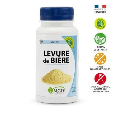 Promo ! Mgd Levure De Biere 120 Gélules