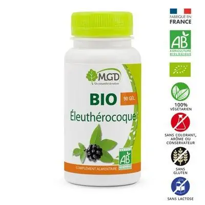 Promo ! mgd nature bio eleuthérocoque 90 Gélules