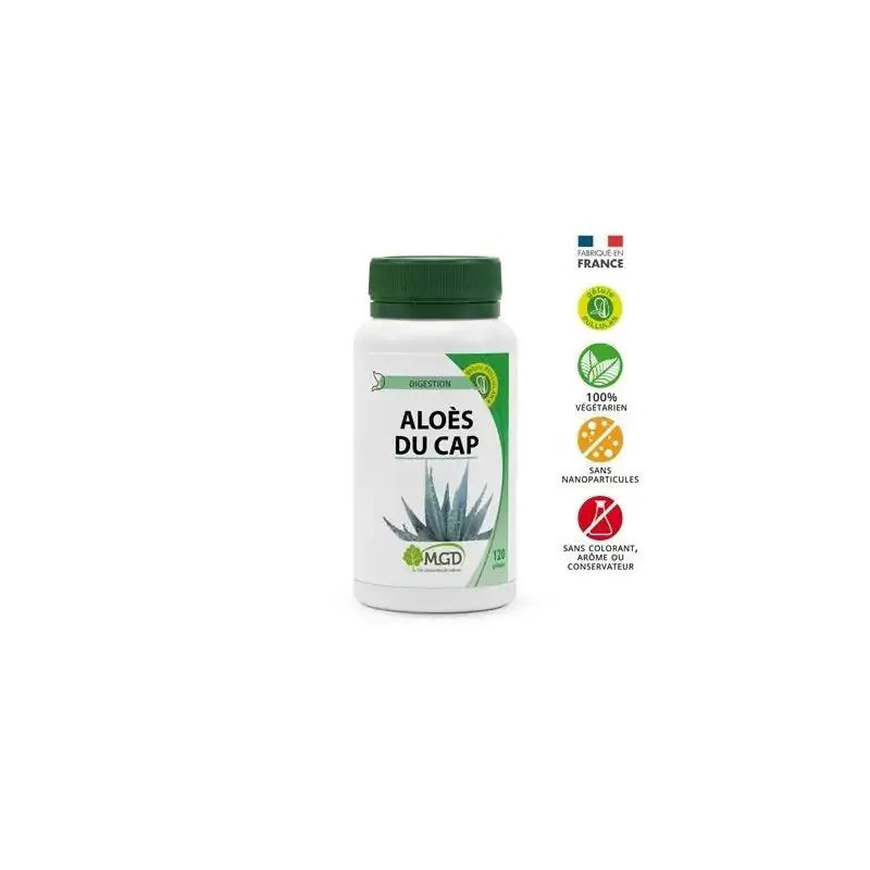 Promo ! MGD Aloès Du Cap Noir Boite 120 Gélules