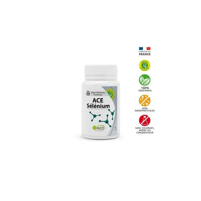 Promo ! MGD ACE SELENIUM Boite 60 Gélules