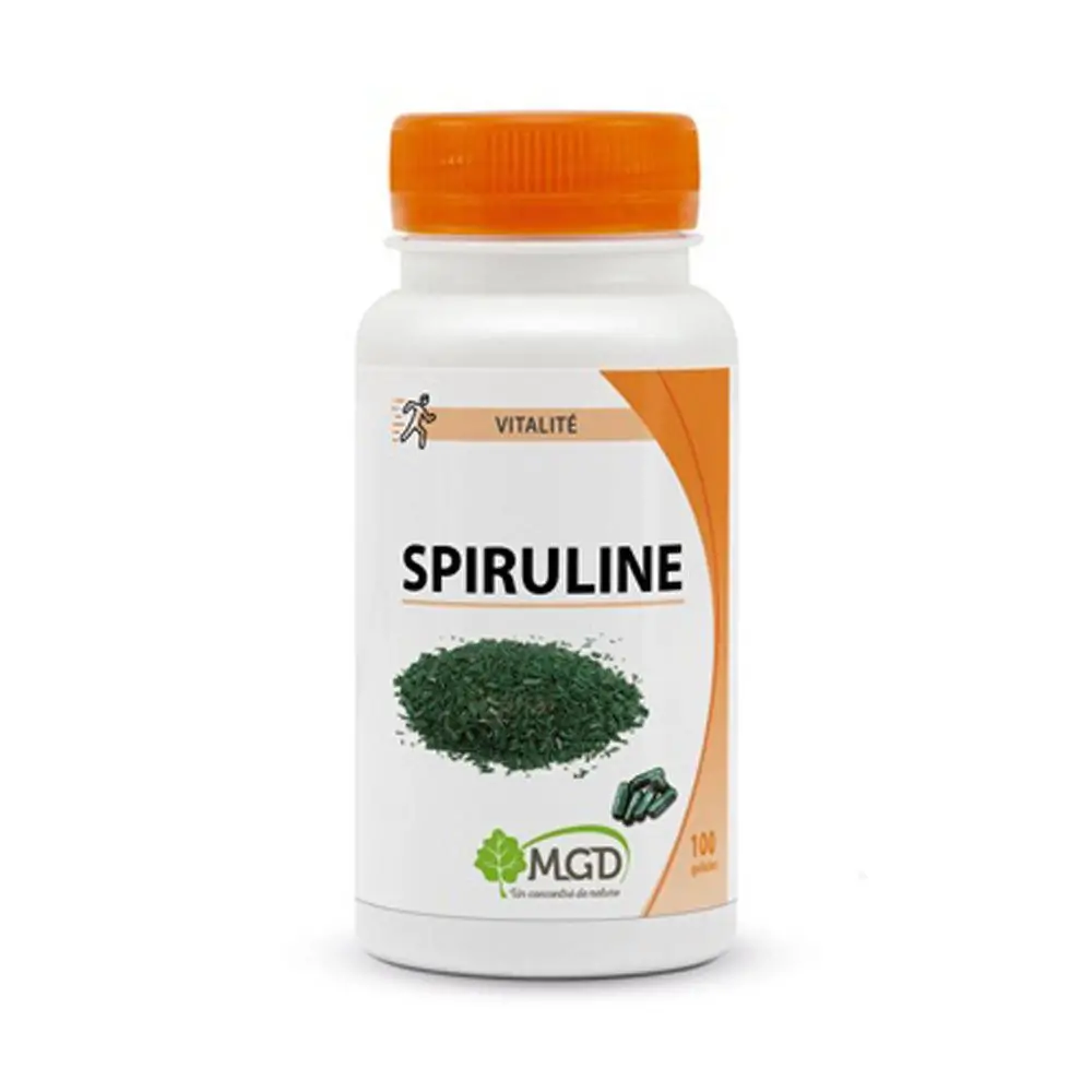 Promo ! Mgd Nature Spiruline 100 Comprimés