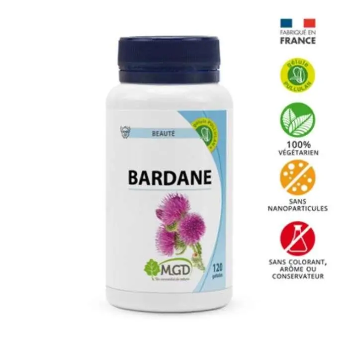 Promo ! MGD Bardane Boite 120 Gélules
