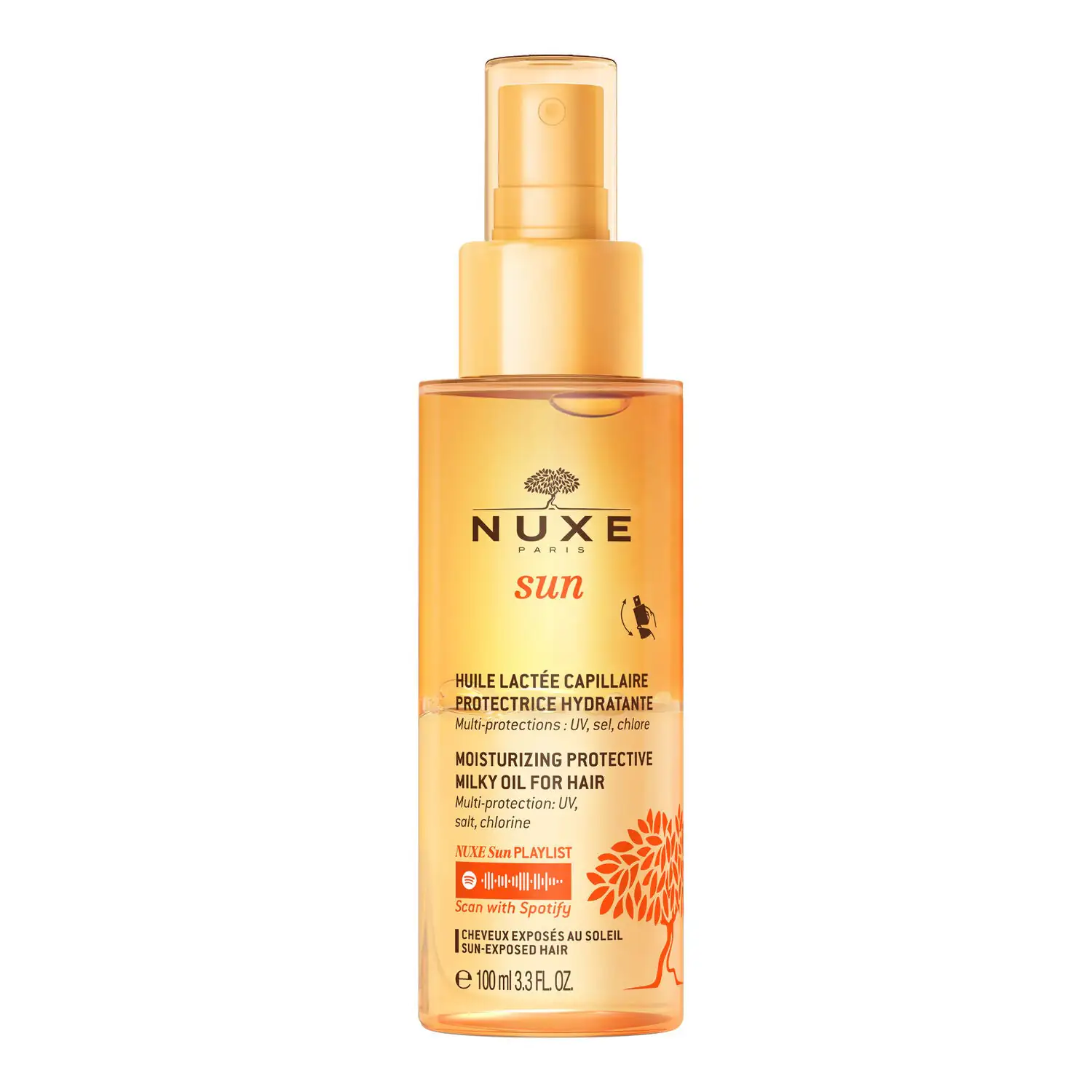 NUXE HUILE LACTÉE CAPILLAIRE PROTECTRICE HYDRATANTE