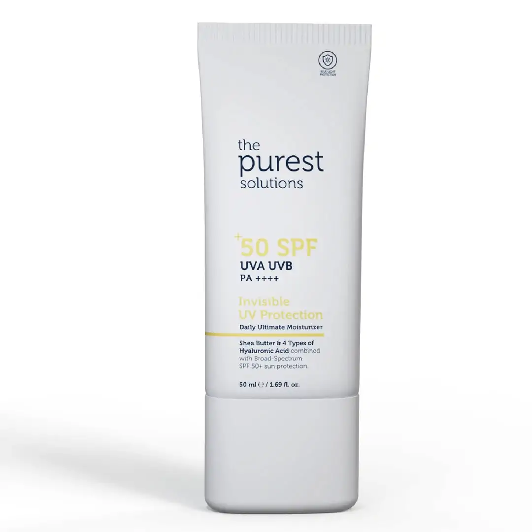 The Purest Solutions Invisible UV Protection – Daily Intensive Moisturizer Spf 50+