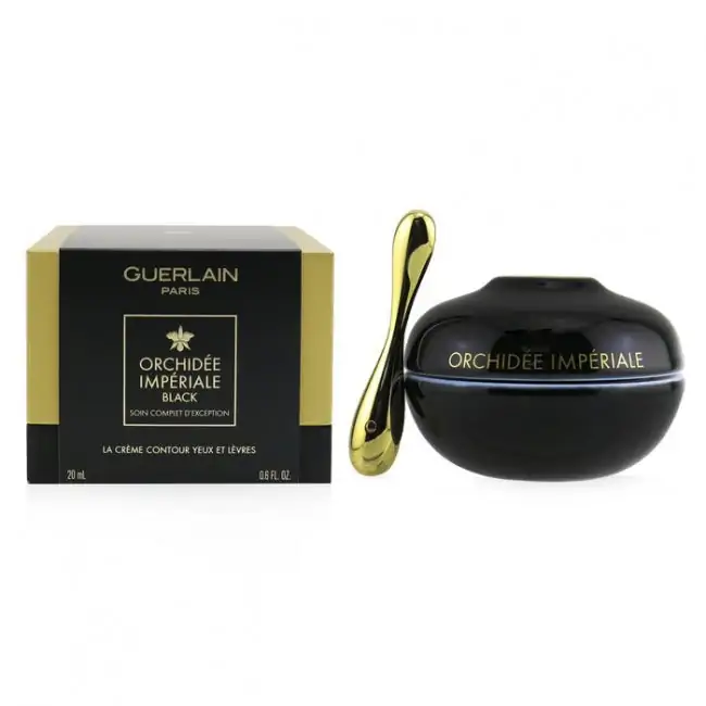 GUERLAIN ORCHIDÉE IMPÉRIALE BLACK LA CRÈME CONTOUR YEUX ET LÈVRES