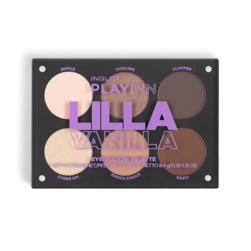 INGLOT PLAYINN Lilla Vanilla Eyeshadow Palette