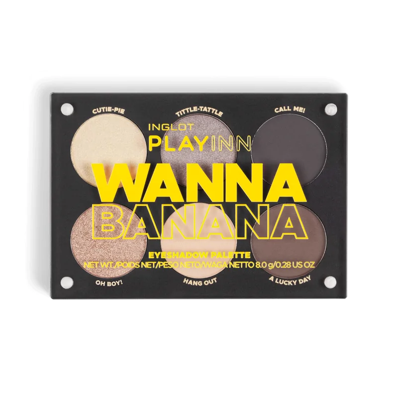 INGLOT PLAYINN Wanna Banana Eyeshadow Palette