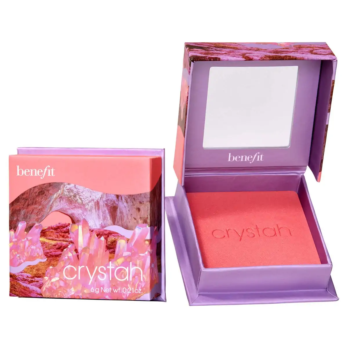 Benefit Crystah – Blush poudre rose gourmand