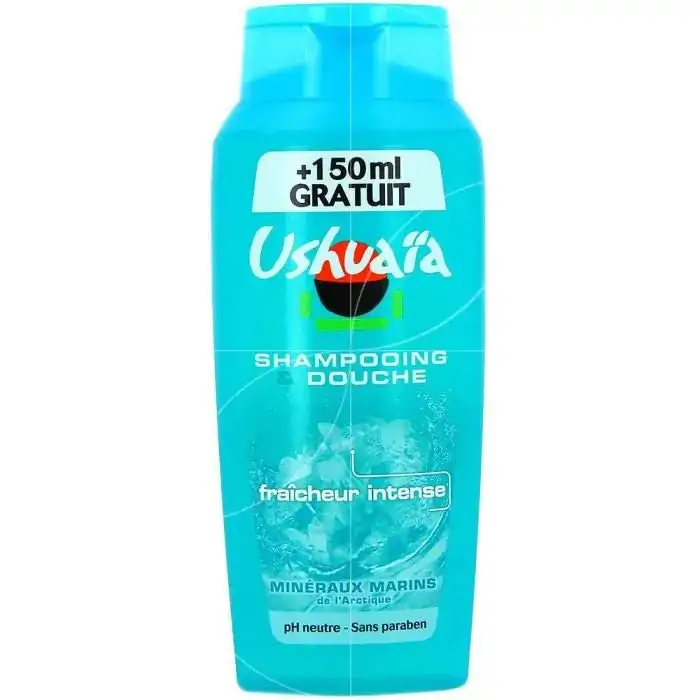 Ushuaïa – Shampooing & Douche Fraîcheur intense – 400ml