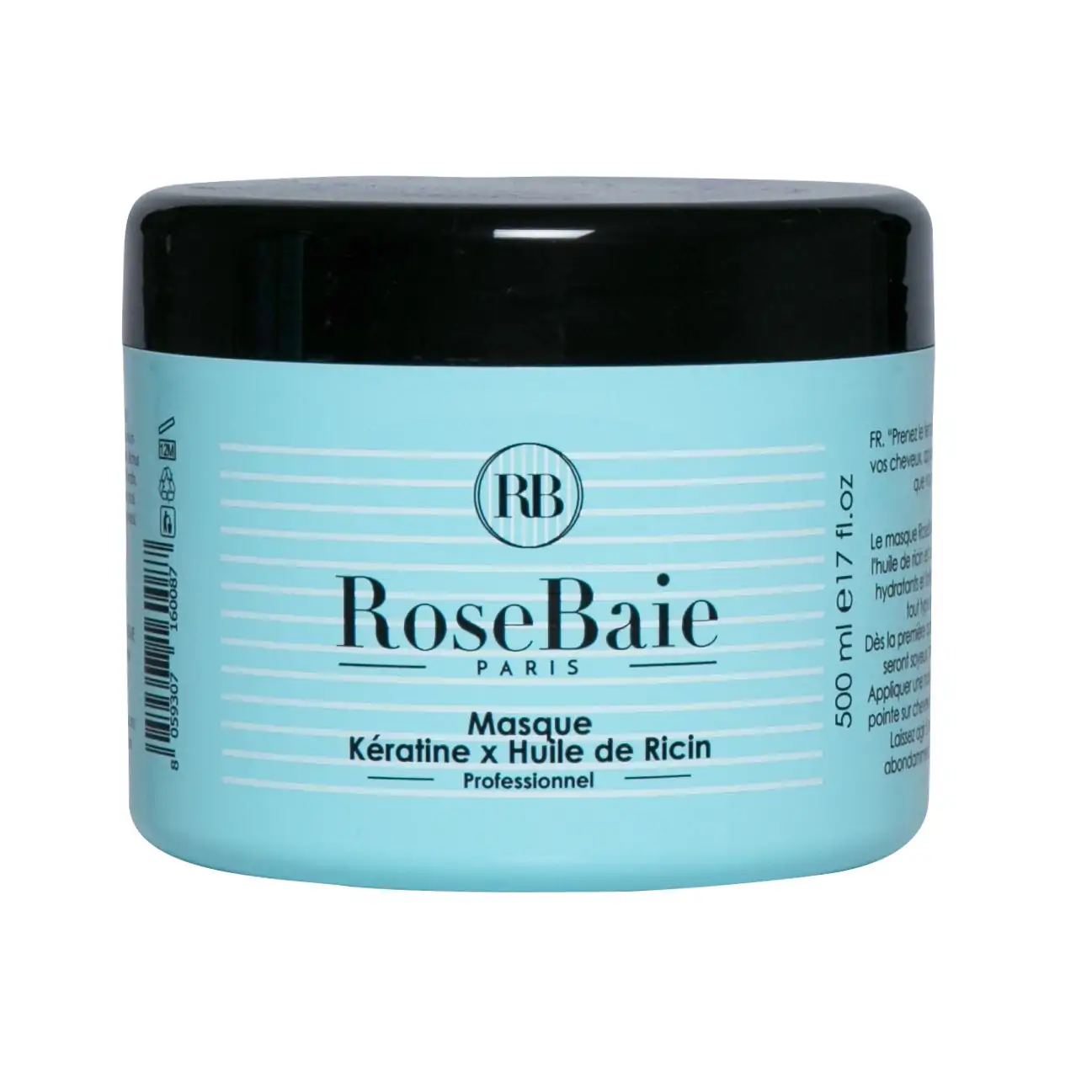 Promo ! Rose Baie Masque À La Kératine Et À L’huile De Ricin