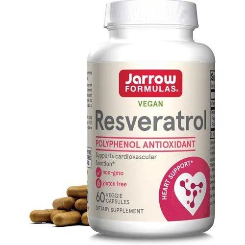 Promo ! Jarrow Formulas Resvératrol, 100 mg, 60 capsules végétariennes