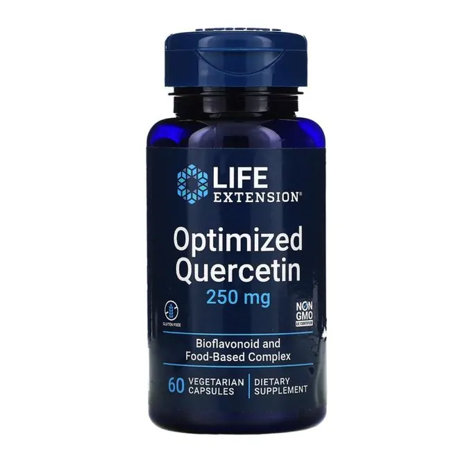 Life Extension Quercétine optimisée, 250 mg, 60 capsules végétariennes