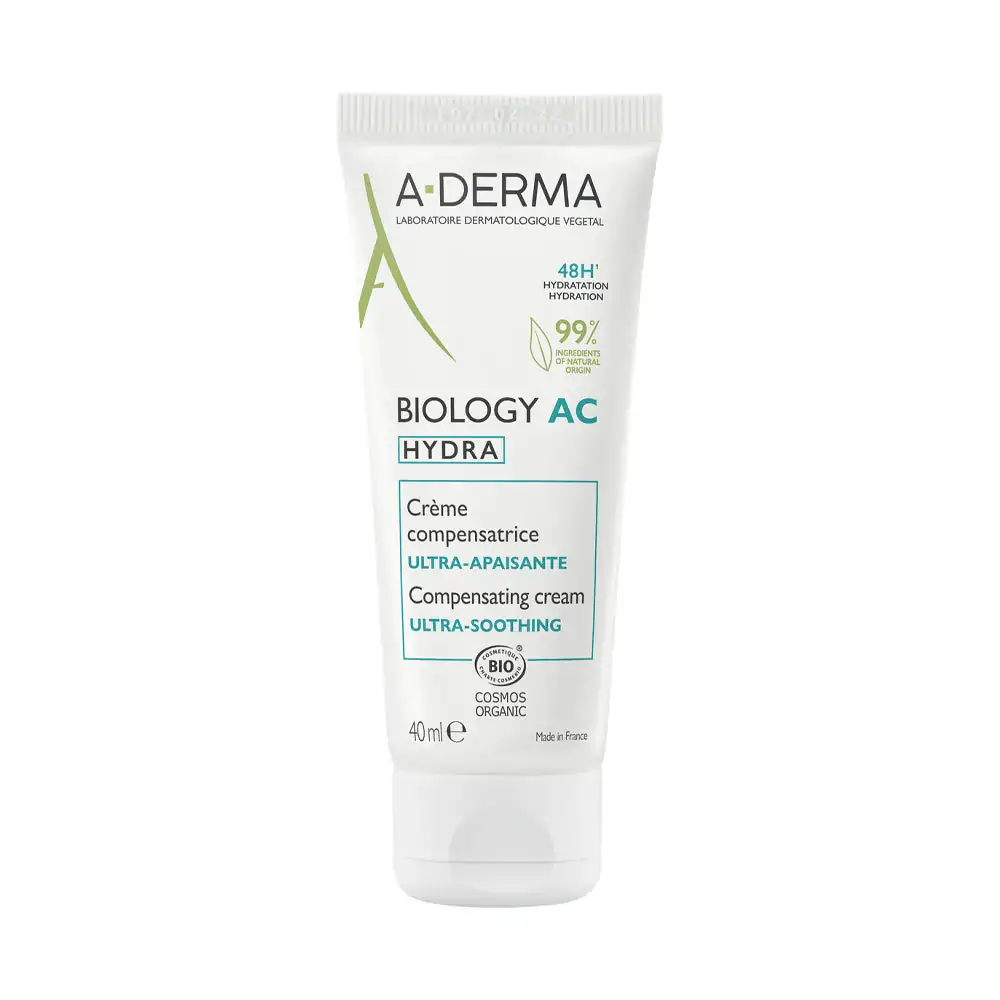 Promo ! A-Derma BIOLOGY AC Hydra hydratante compensatrice 40ml