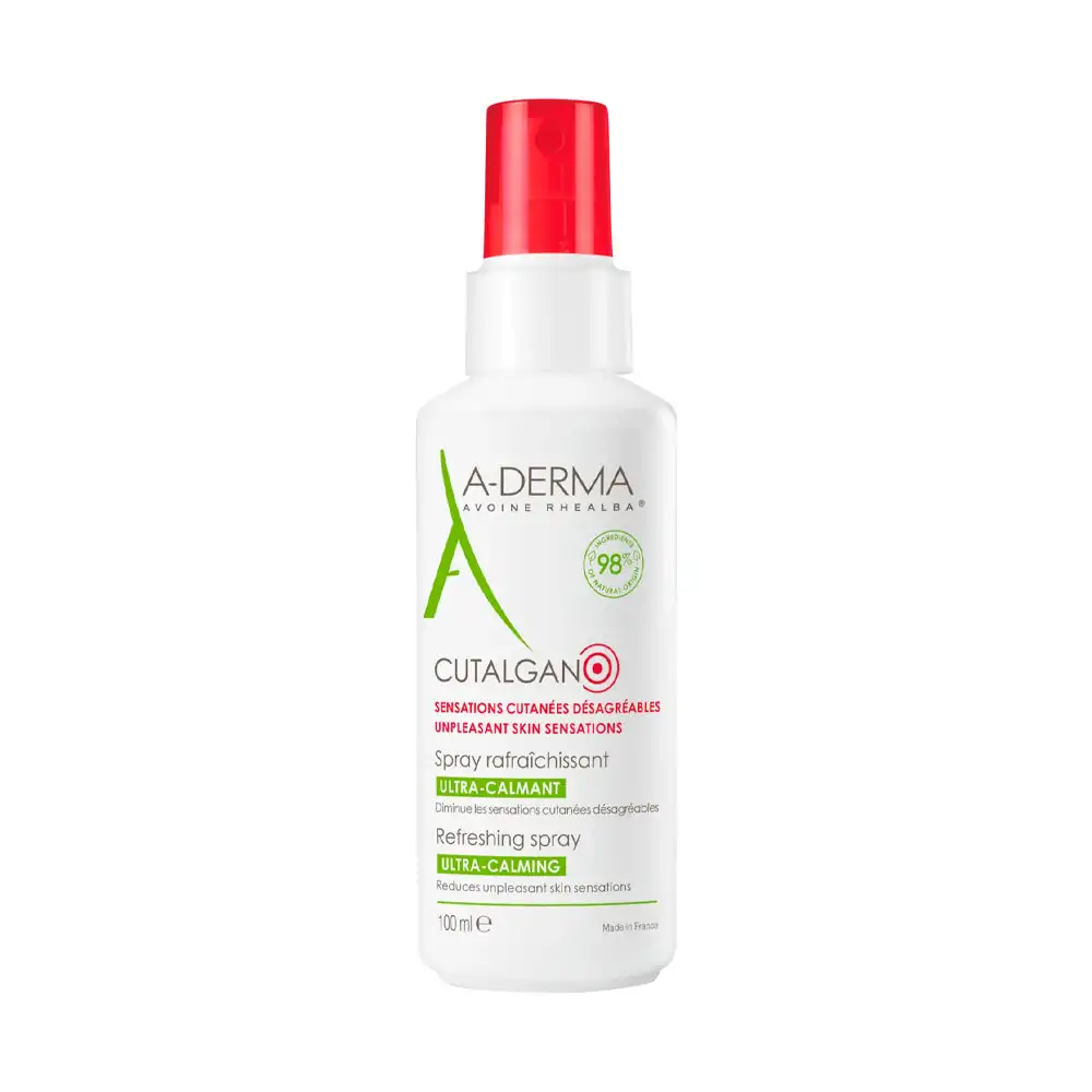 Promo ! A-Derma CUTALGAN Spray rafraîchissant ultra-calmant 100ml