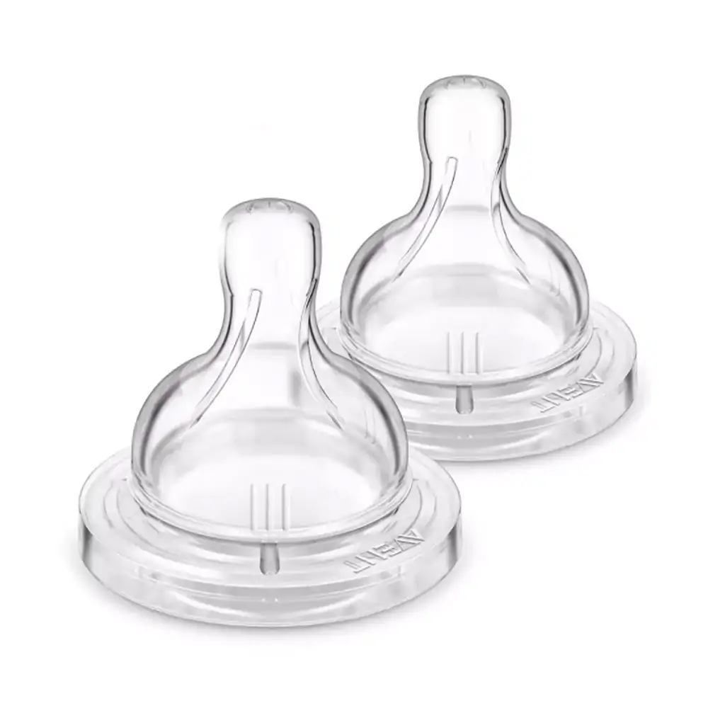 Promo ! AVENT 2 Tétines Anti-Colic Classic +3m scf633/27