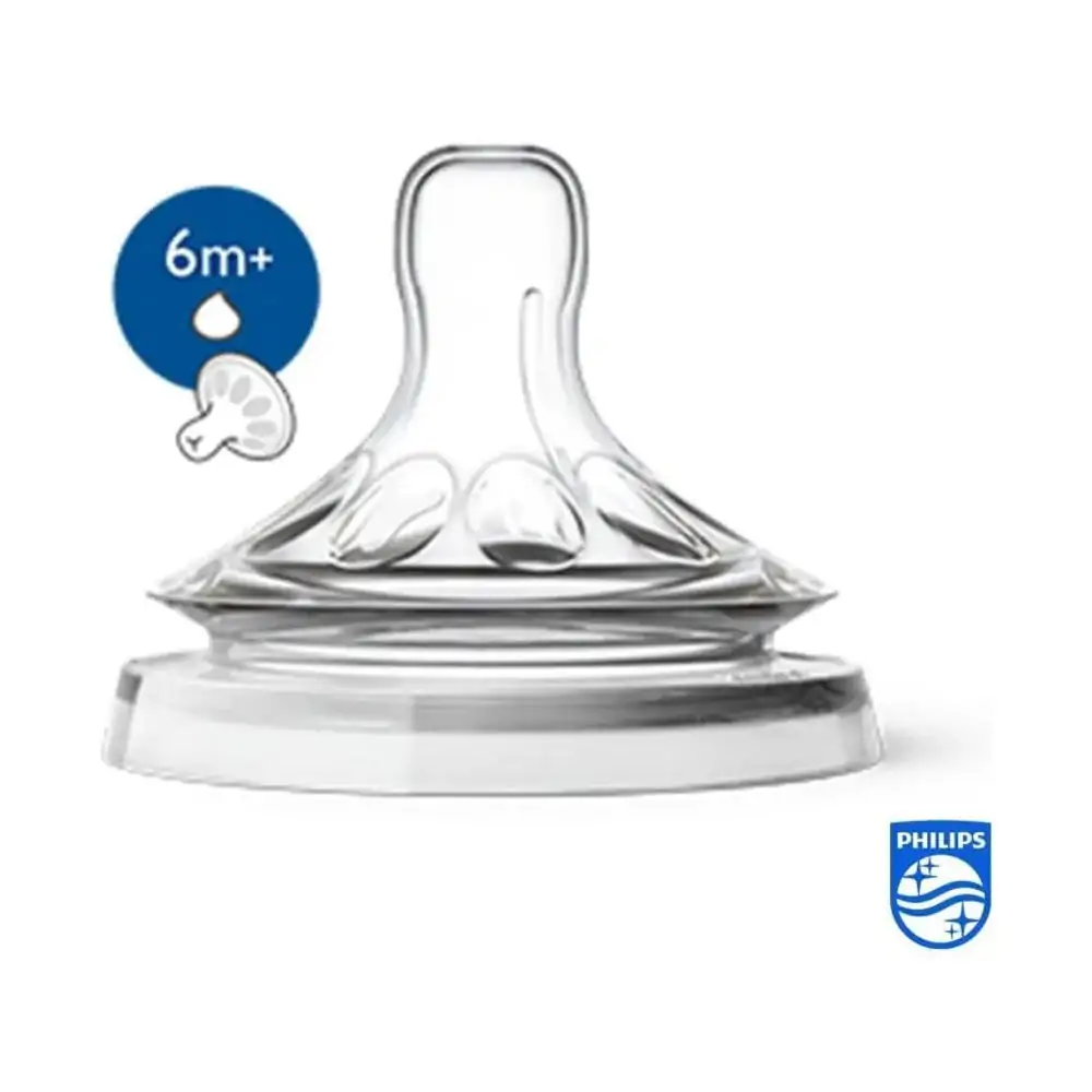 Promo ! AVENT 2 Tétines Natural Variable +6m scf046/27