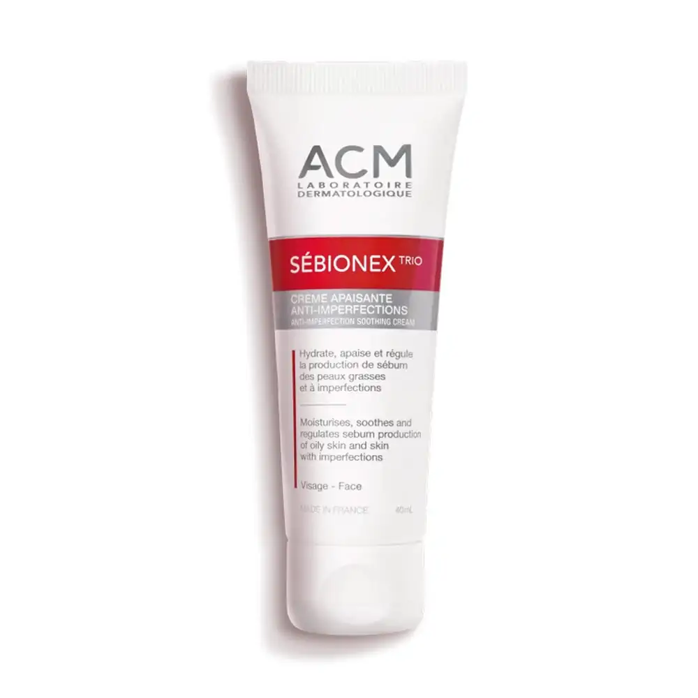 Promo ! Sébionex Trio Crème Apaisante Anti-imperfections 40ml