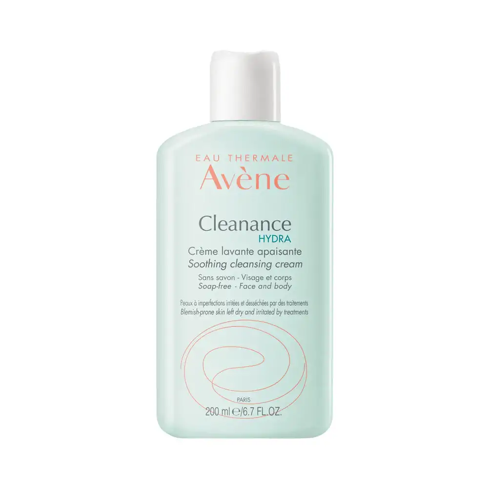 Promo ! Avène Cleanance HYDRA Crème Lavante Apaisante 200ml