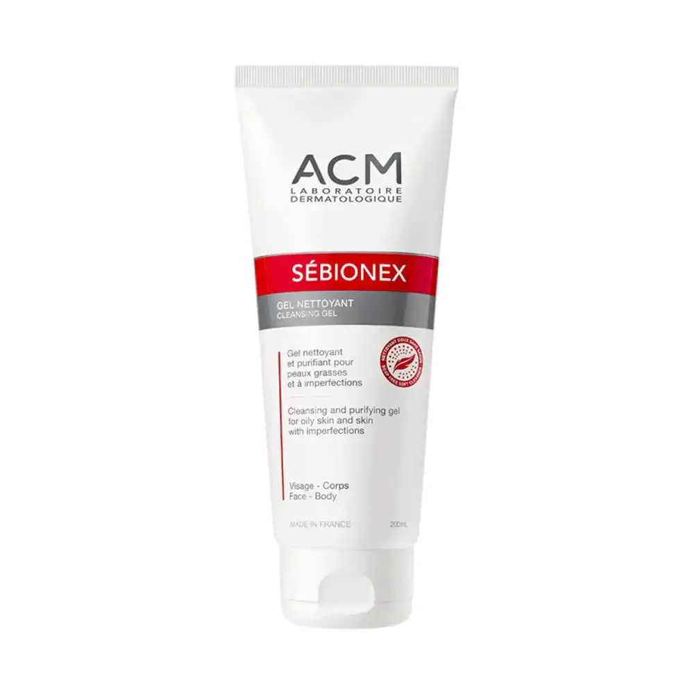 Promo ! Acm Sébionex Gel Nettoyant Visage Et Corps Peaux Grasses À Imperfections