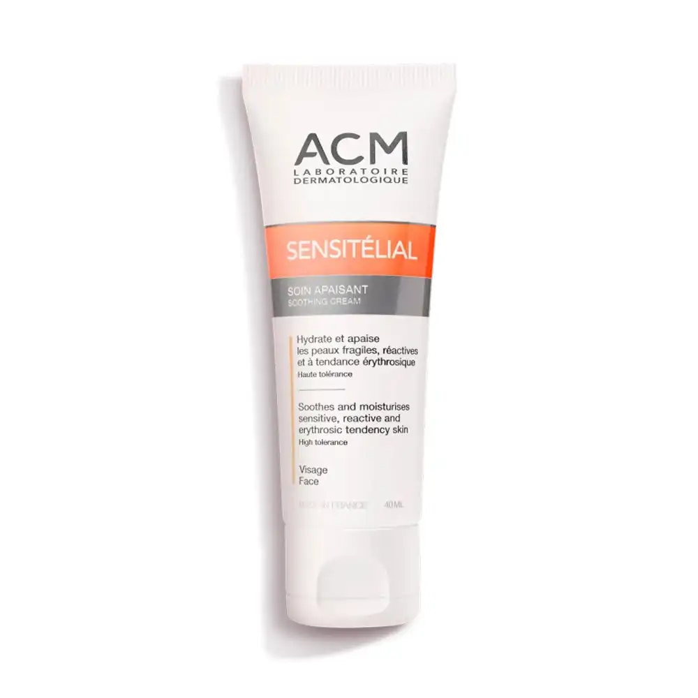 Promo ! Acm Sensitélial Soin Apaisant Hydratant Et Apaisant Quotidien 40ml