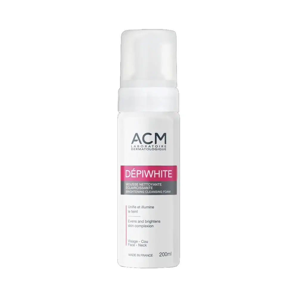 Promo ! ACM Dépiwhite Mousse Nettoyante Eclaircissant 200ml