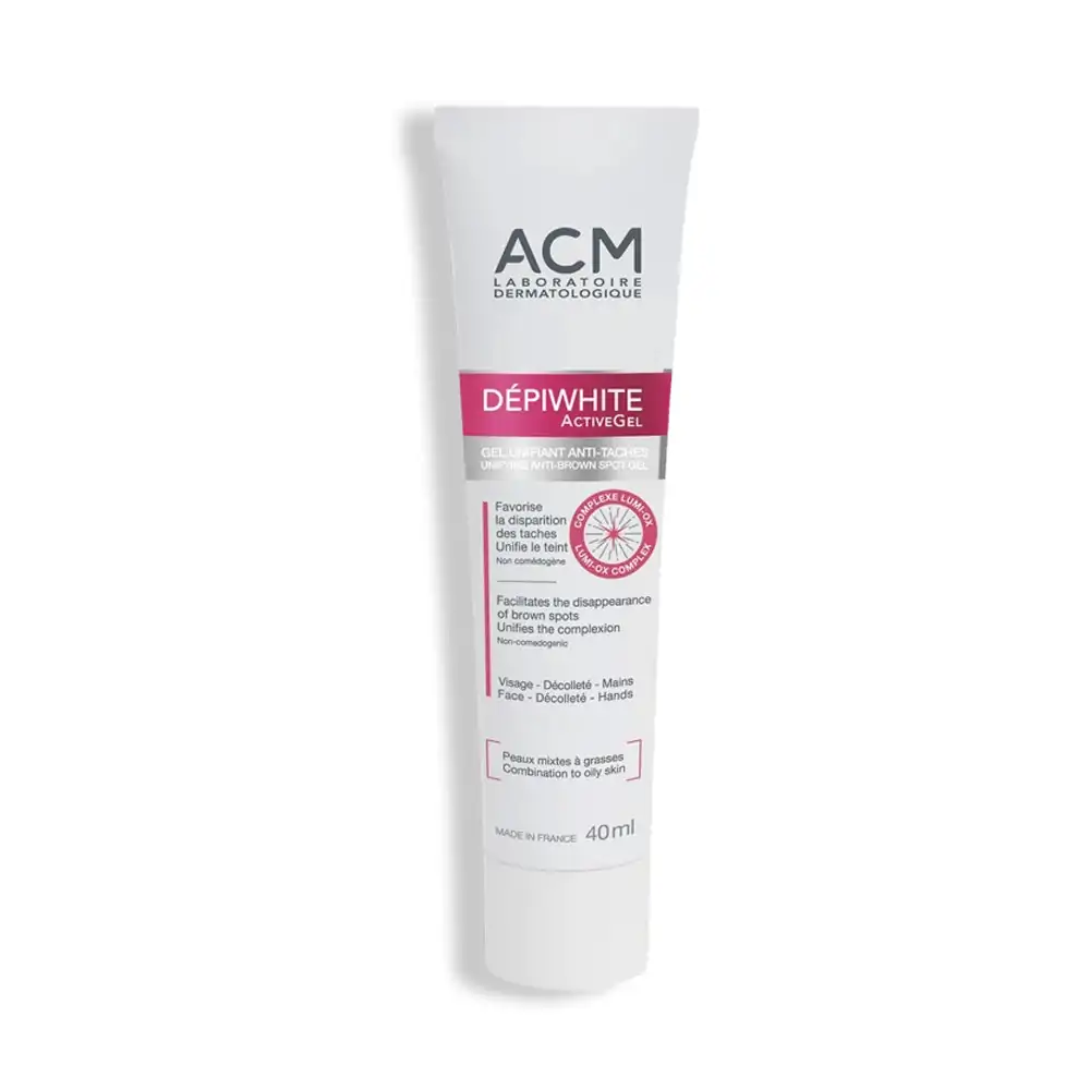 Promo ! Acm Depiwhite Activegel Gel Unifiant Anti-Taches 40ml