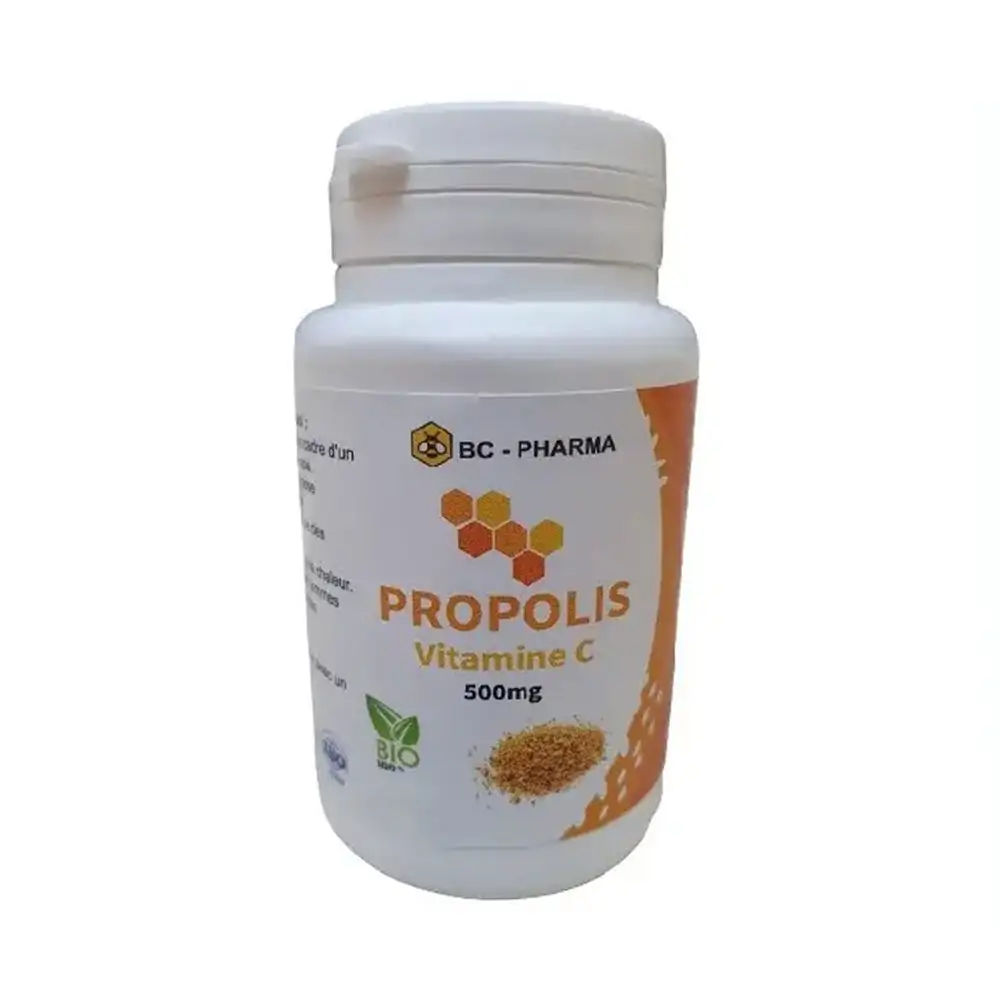 Promo ! BC-Pharma Propolis Vitamine C 500 mg 40 Comprimés