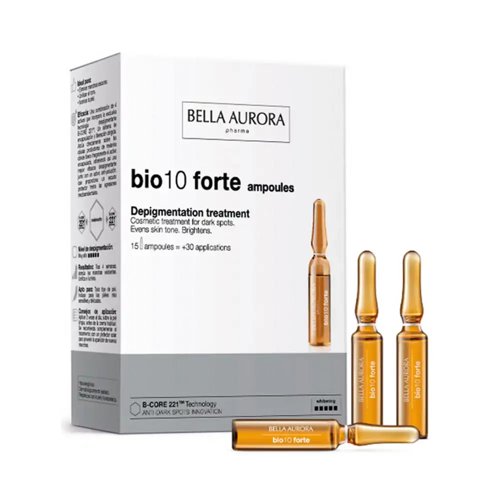 Promo ! Bella Aurora Bio10 Forte Ampoule 15*2ml