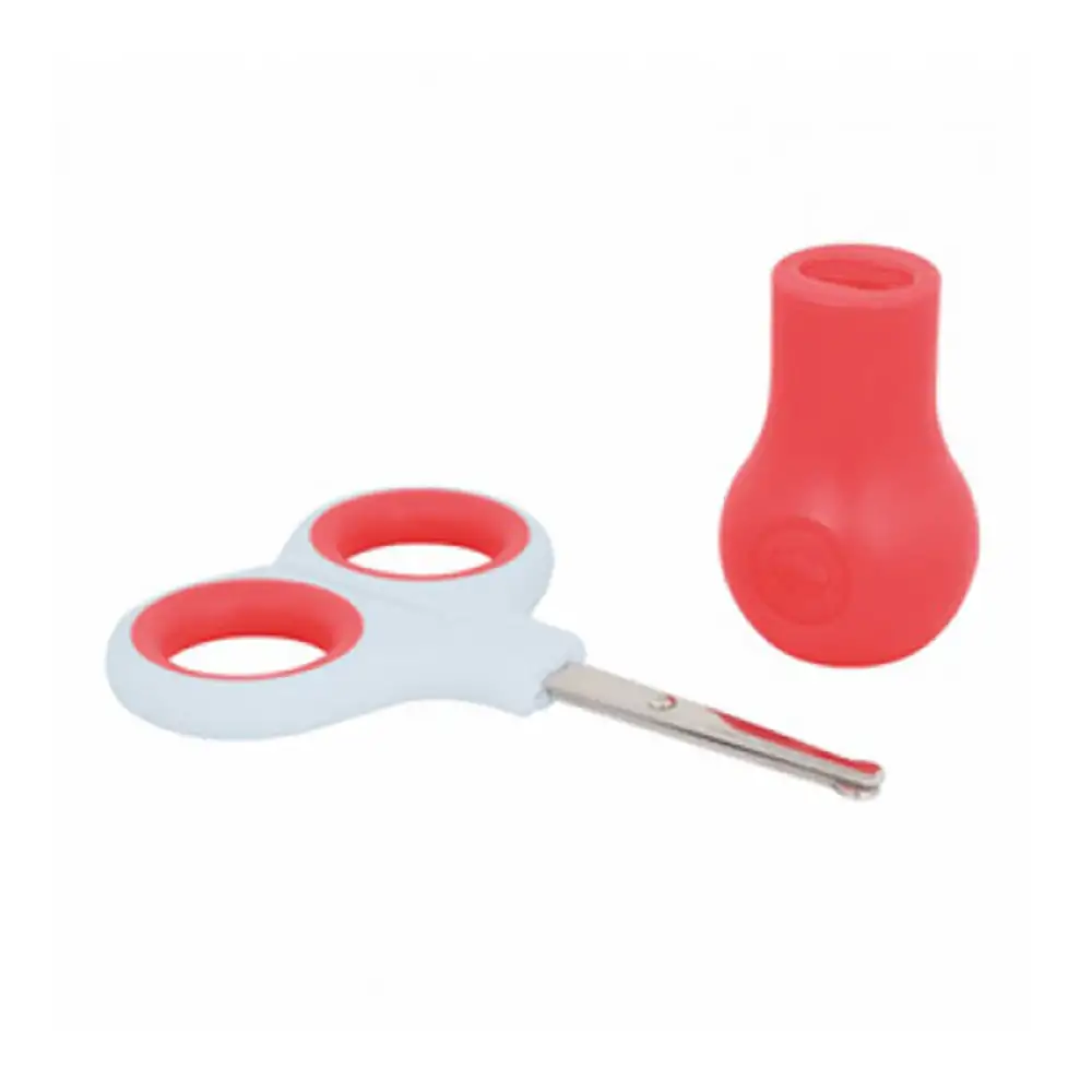 Promo ! Bébé Confort Ciseaux De sécurité Avec Base Navy Rouge +1m