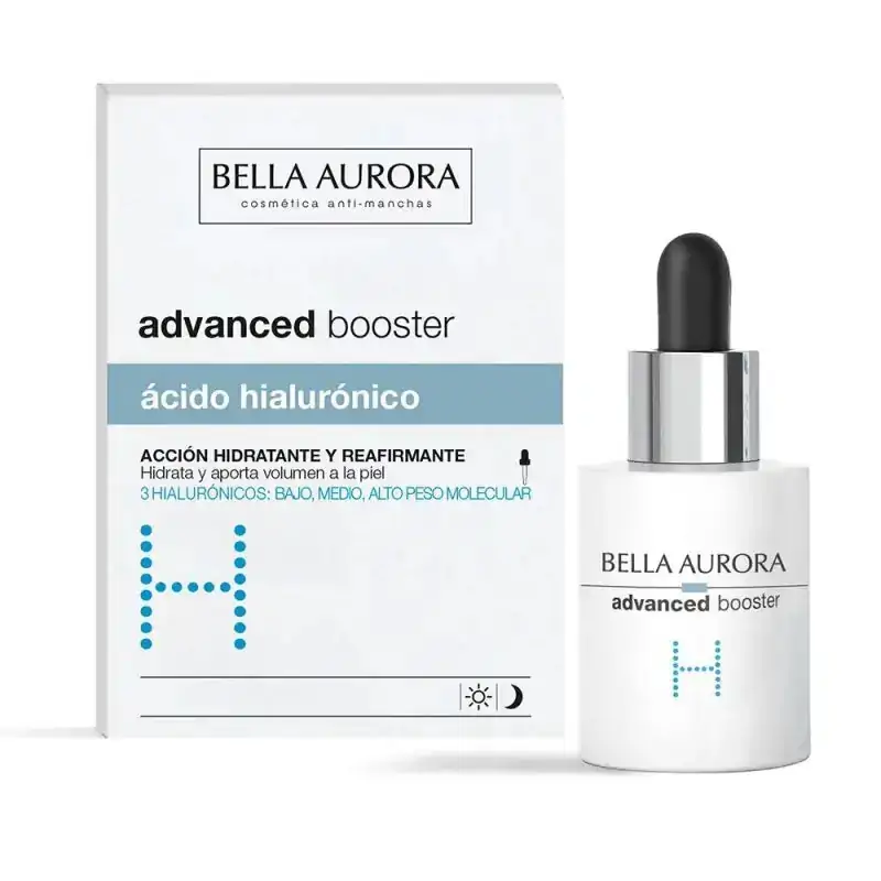 Promo ! BELLA AURORA ADVANCED BOOSTER ACID HYALURONIC 30ML