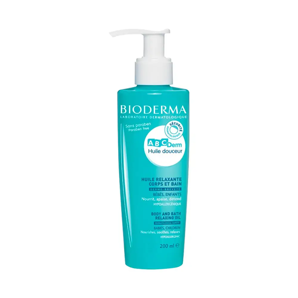 Promo ! Bioderma ABCDerm Huile Relaxante 200ml