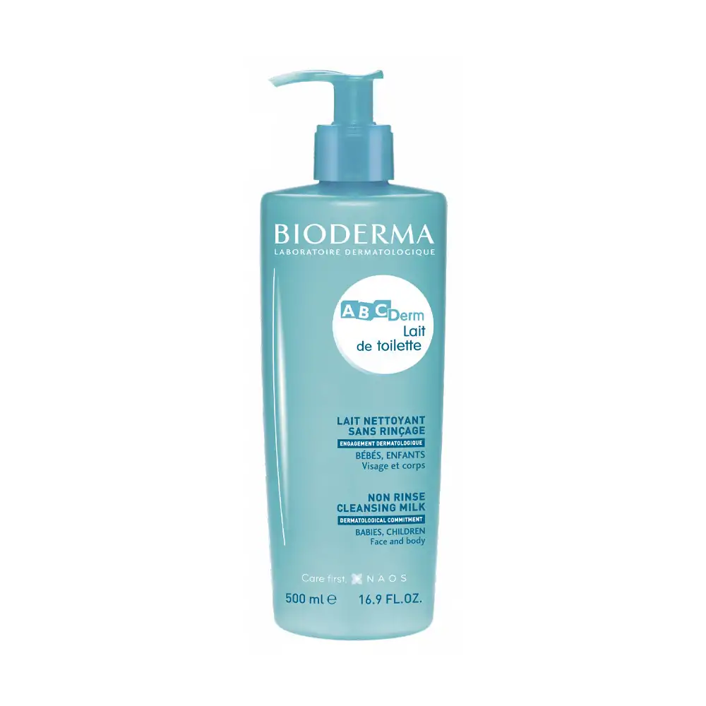 Promo ! Bioderma ABCDerm Lait De Toilette 500ml