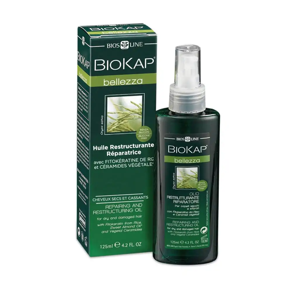Promo ! Biokap Huile Restructurante Réparatrice Cheveux Secs 125ml