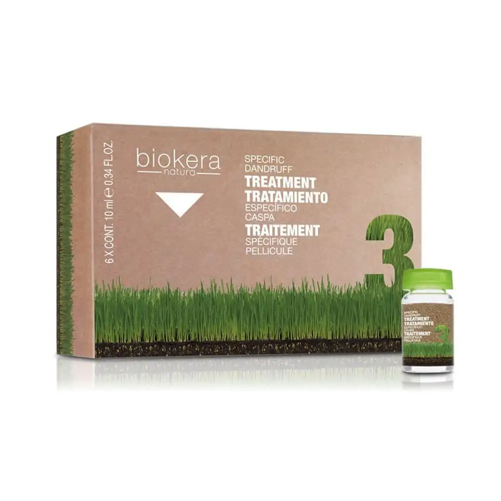 Promo ! Biokera Traitement Anti Pelliculaire Intensif 6*10ml