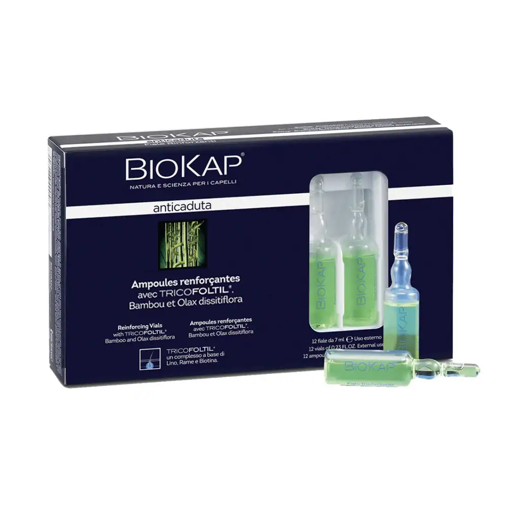 Promo ! Biokap Ampoules Renforcant Anti-Chute 12*7ml