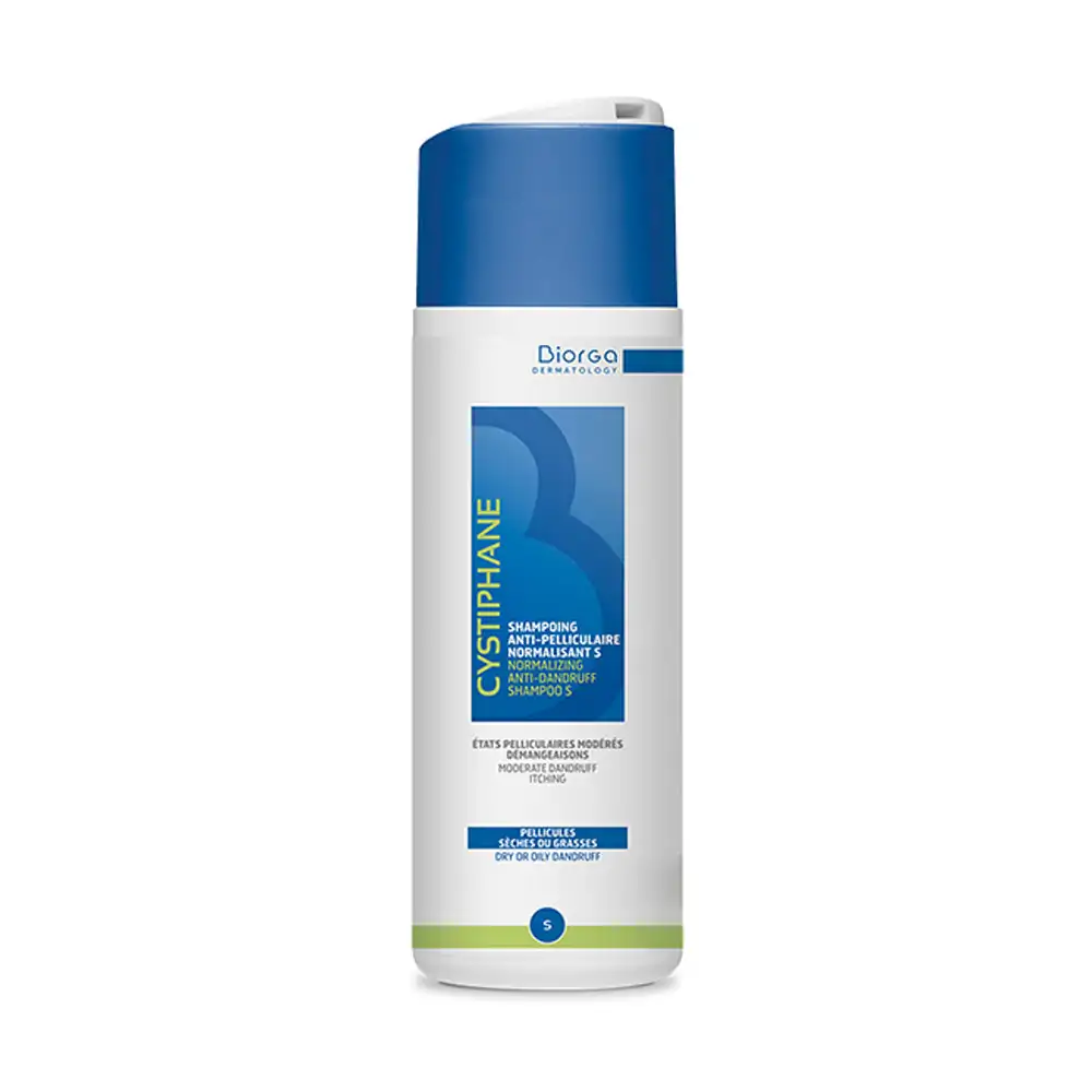 Promo ! Biorga Cystiphane Shampooing Anti Pelliculaire Normalisant S 200ml