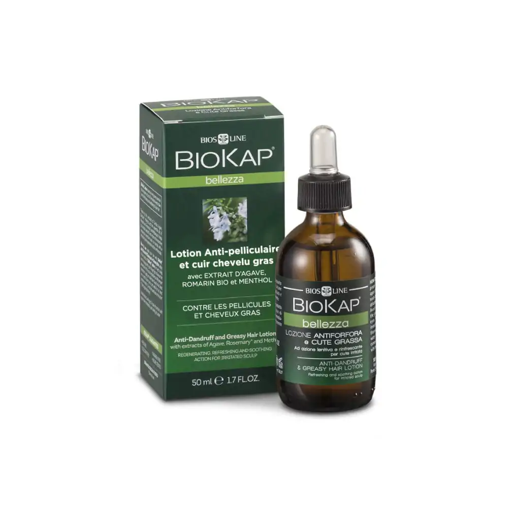 Promo ! Biokap Lotion Anti-Pelliculaire Cheveux Gras 50ml