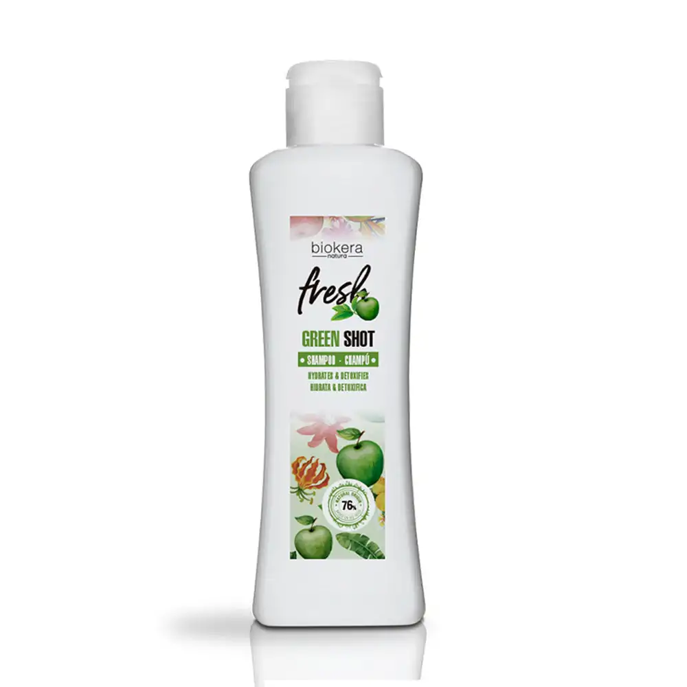 Promo ! Biokera Fresh Shampooing Green ShoT 300ml