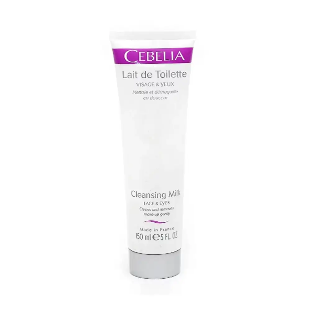 Promo ! Cebelia Lait Toilette Nettoyant & Démaquillant Douceur – Visage & Yeux 150 ml