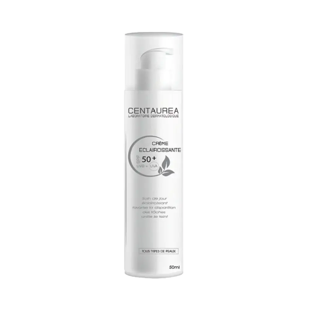 Promo ! Centaurea Crème Éclaircissante SPF 50+ 50ml
