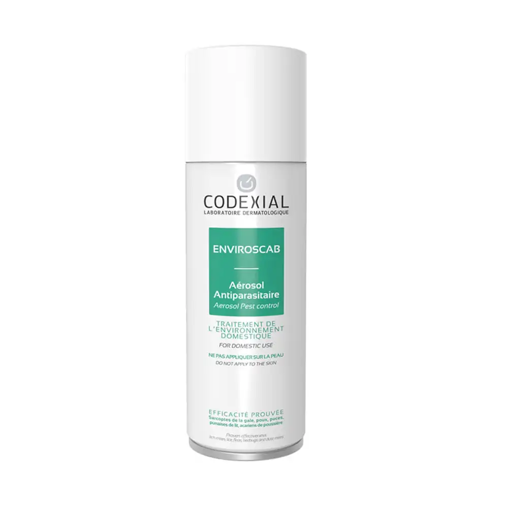 Promo ! Codexial Enviroscab Aérosol Antiparasitaire Environnement 200ml