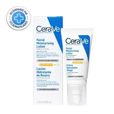 Promo ! Cerave Crème Hydratante Visage SPF30 52ml