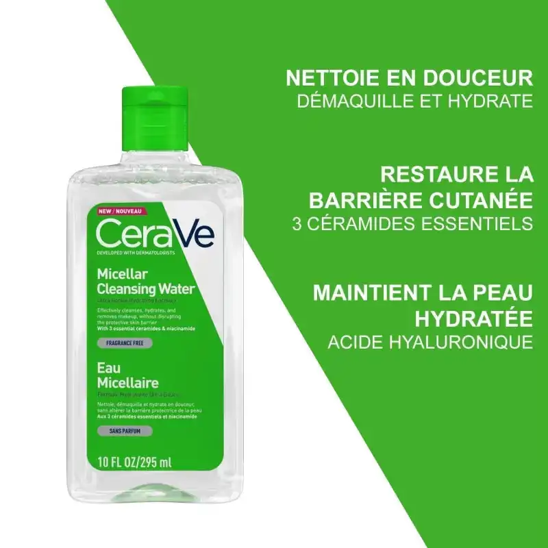 Promo ! Cerave Eau Micellaire 295ml