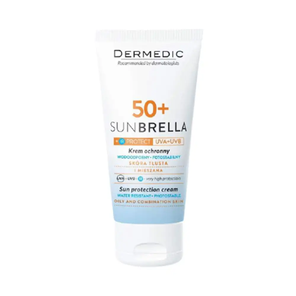 Promo ! Dermedic Sunbrella Créme SPF 50+ Peau Mixtes Ou Grasses Pour Acné 50ml