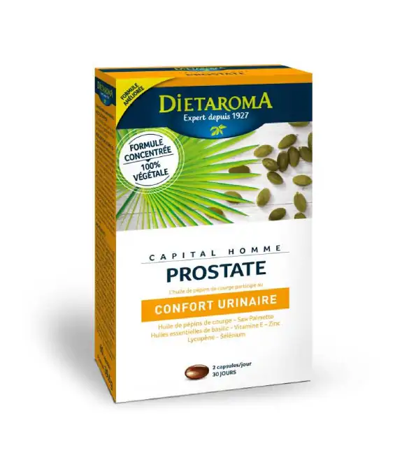 Promo ! Dietaroma Prostate 60 Capsules