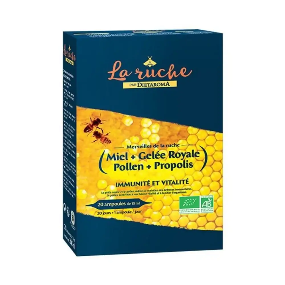 Promo ! Dietaroma La Ruche Merveille 20 Ampoules*15ml